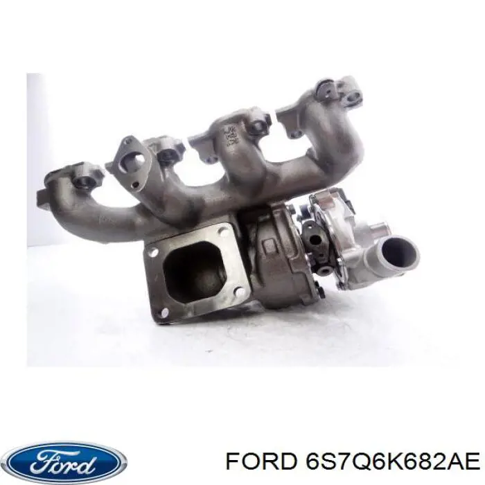 6S7Q6K682AE Ford Турбонаддув
