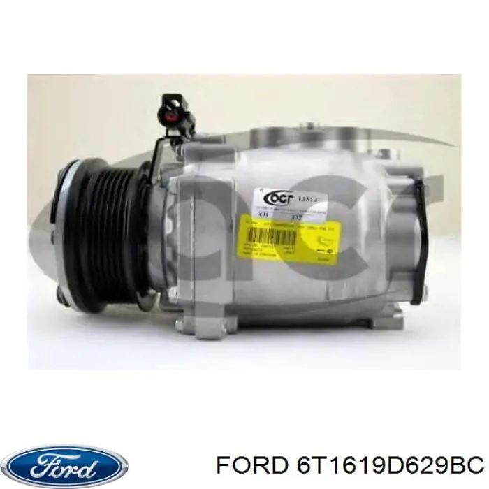 Компрессор системы кондиционирования Ford 6T1619D629BC цена, от 261.12 USD