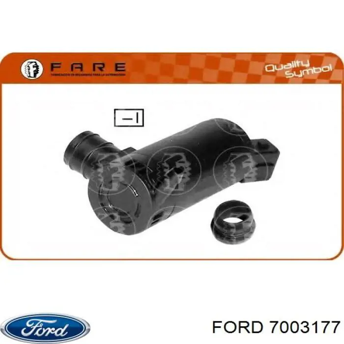 Насос-мотор омывателя стекла, перед/зад Ford 7003177 цена, от 4.68 USD