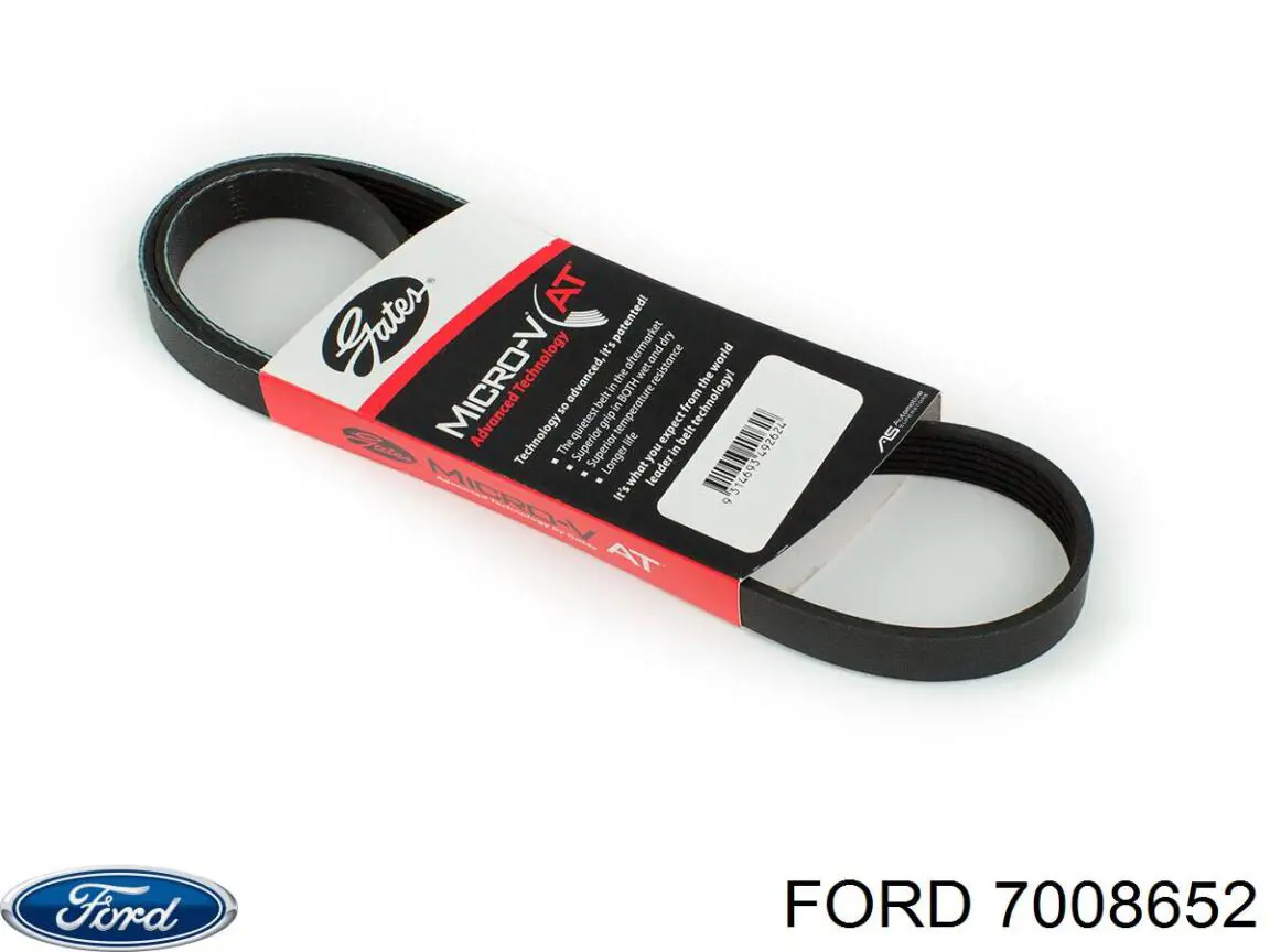 7008652 Ford Поликлиновый ремень