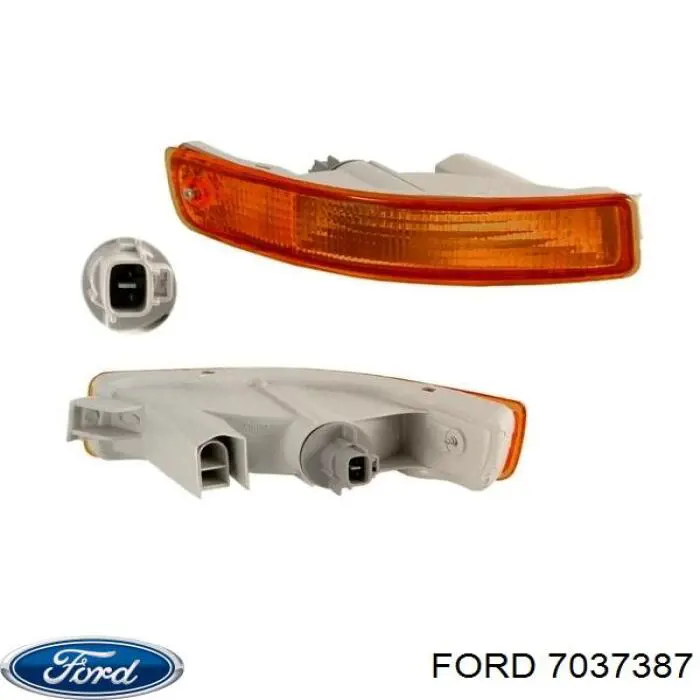 Левый указатель поворота Ford 7037387 цена, от 9.88 USD