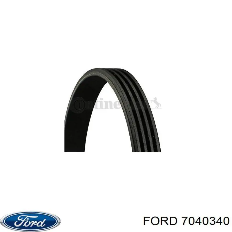 Купить 7040340 Ford Ремень генератора