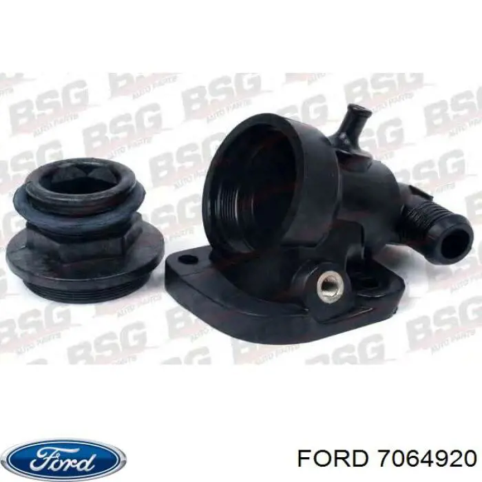 Корпус термостата 7064920 Ford