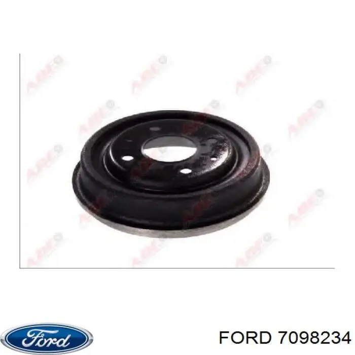 Тормозной барабан 7098234 Ford