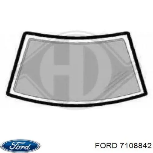 Автостекло на Ford Fiesta Mk3 GFJ