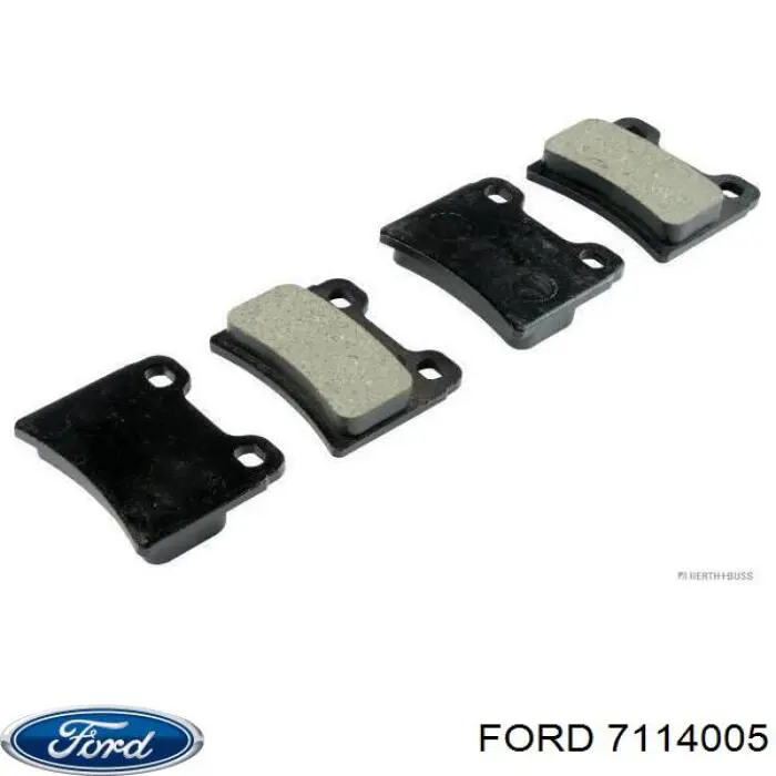 Колодки дисковые  Ford 7114005 цена, от 10.12 USD
