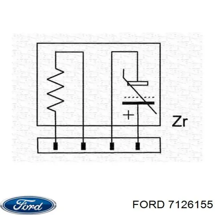 Лямбда датчик кислорода Ford 7126155 цена, от 31.67 USD