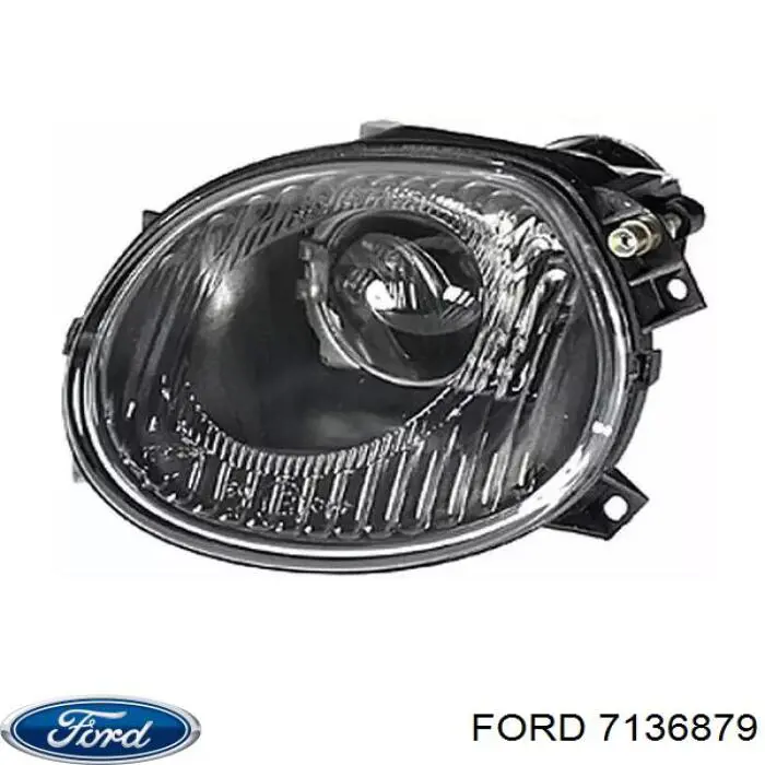 Фара противотуманная правая 7136879 Ford