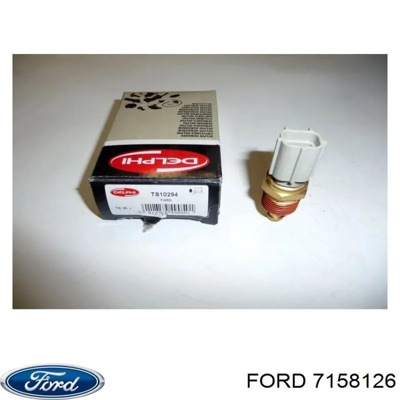 7158126 Ford датчик температуры охлаждающей жидкости