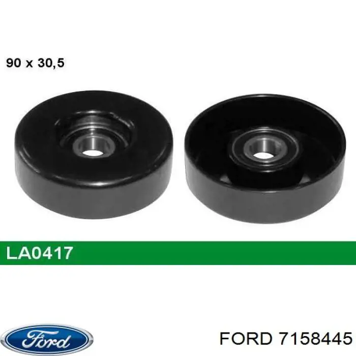 Купить 7158445 Ford Ролик натяжителя газораспределительного ремня