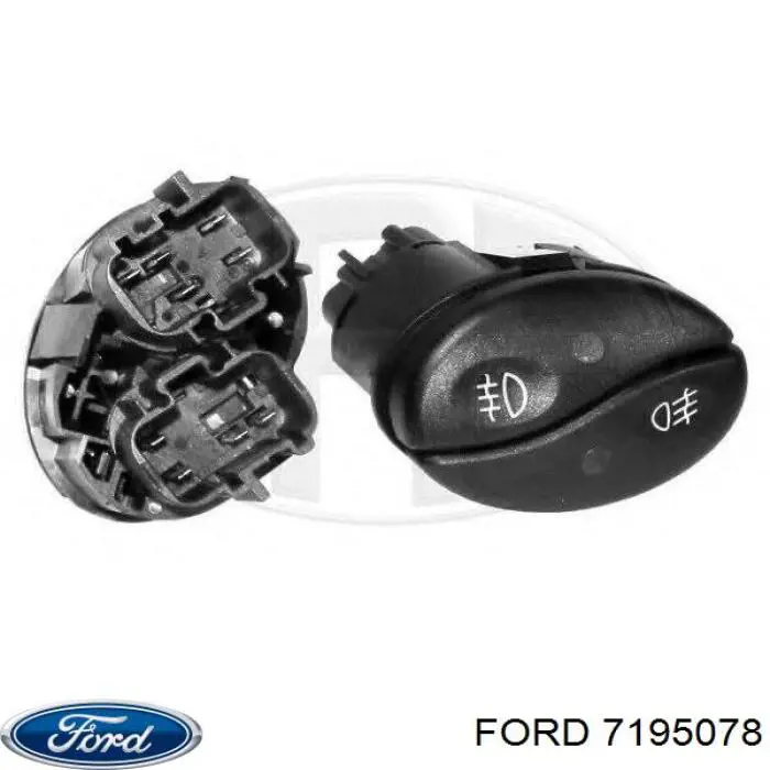 Кнопка включения противотуманных фар на Ford Escort VII 