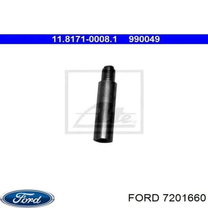 Направляющая суппорта переднего Ford 7201660