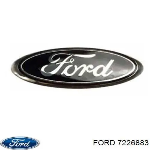 Эмблема решетки радиатора 7226883 Ford