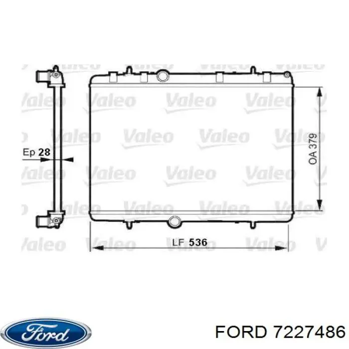 5079506 Ford брызговики задние, комплект