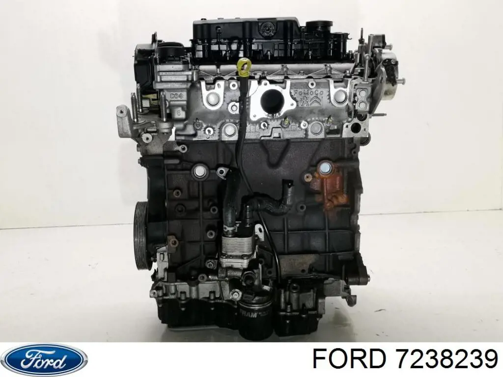 7238239 Ford суппорт радиатора правый (монтажная панель крепления фар)