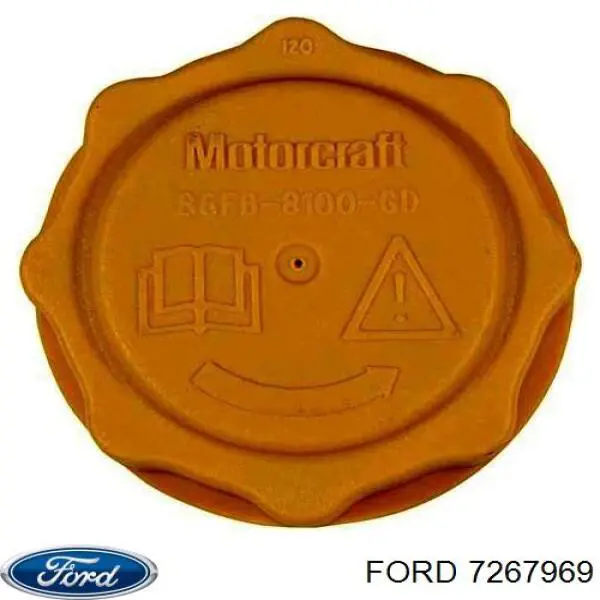 7267969 FORD Tapón depósito de refrigerante original y equivalente