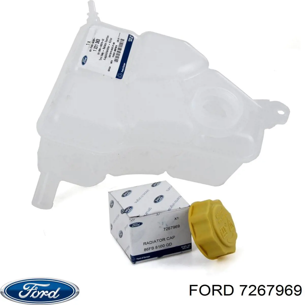 7267969 Ford Крышка бачка