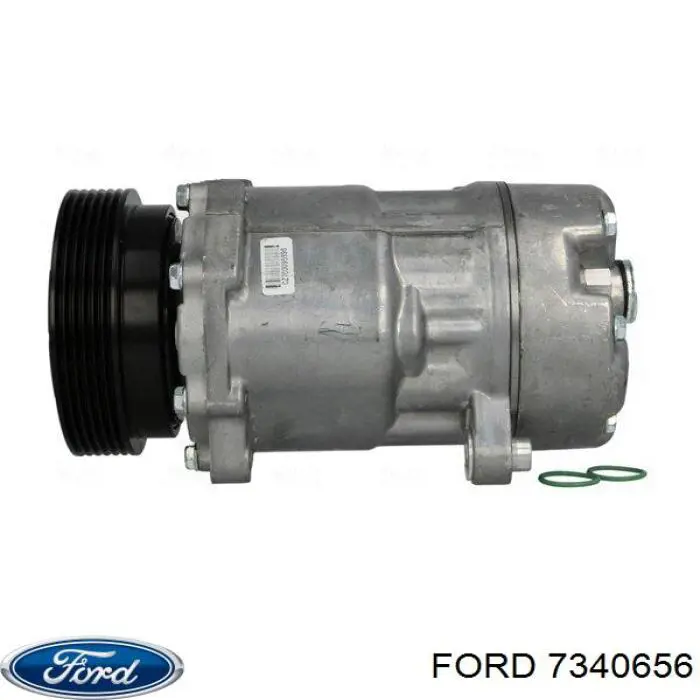 Компрессор кондиционера 7340656 Ford