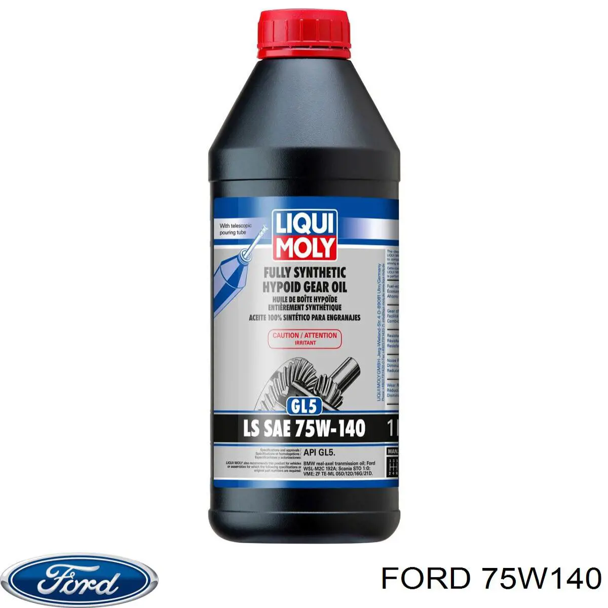 Масло в коробку Castrol 75W140