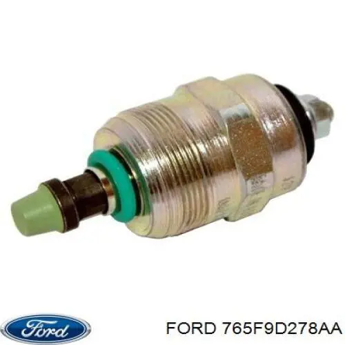 765F9D278AA Ford клапан тнвд отсечки топлива (дизель-стоп)