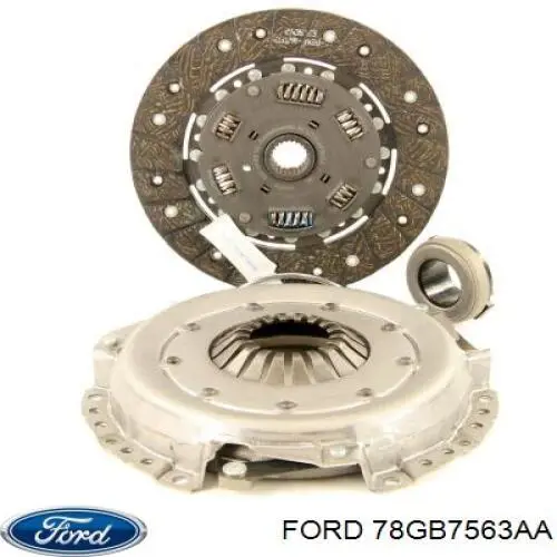 Лепестковая корзина сцепления Ford 78GB7563AA цена, от 25.48 USD