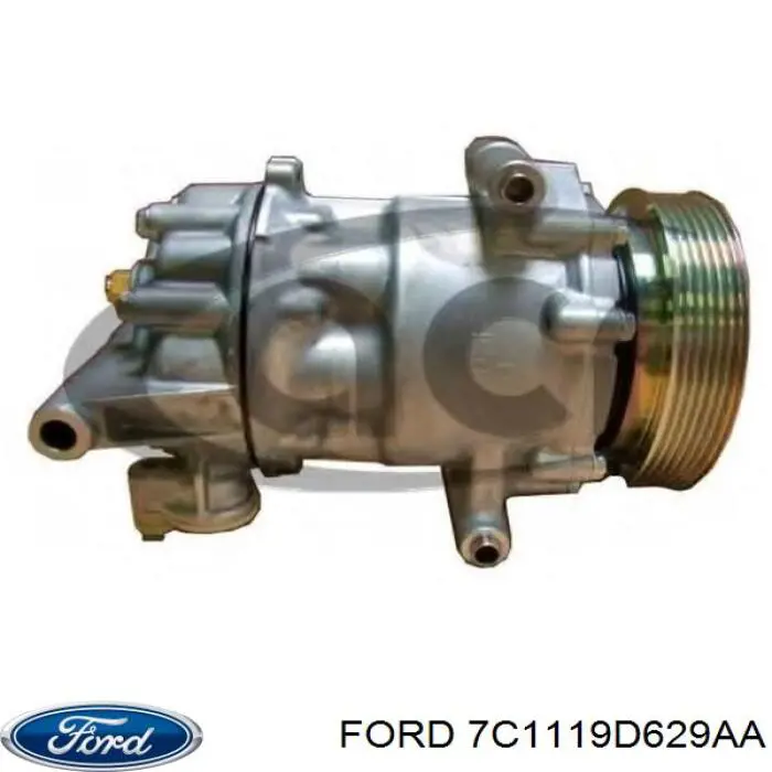 Компрессор системы кондиционирования Sanden SD7V161067F цена, от 112.49 USD