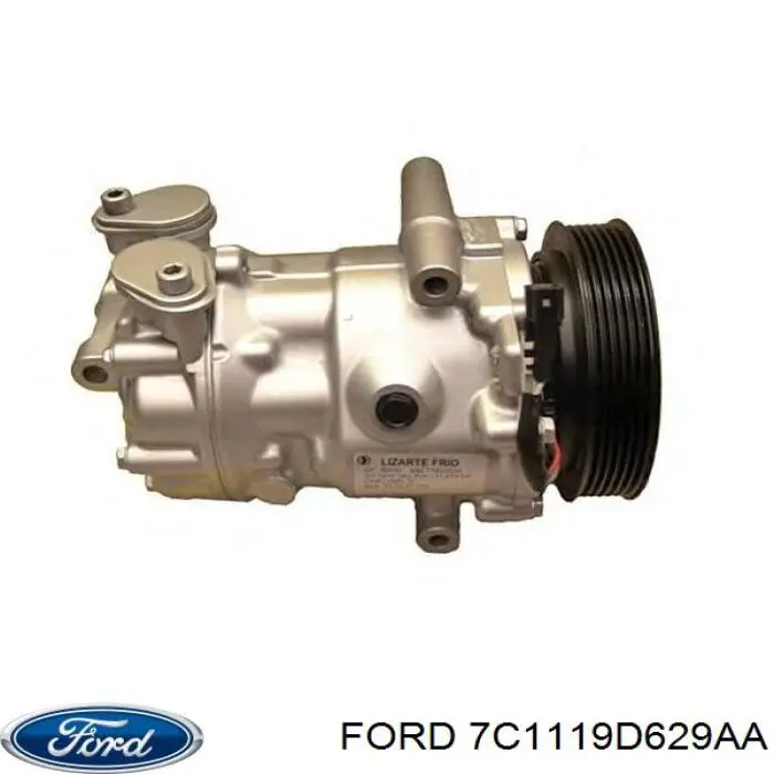 Купить SD7V161067F Sanden Компрессор климатической установки