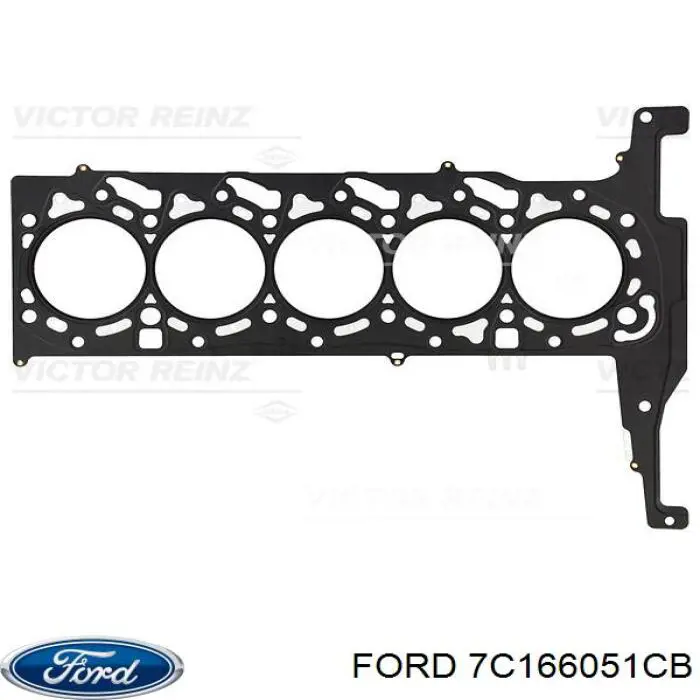 7C166051CB Ford Прокладка головки блока