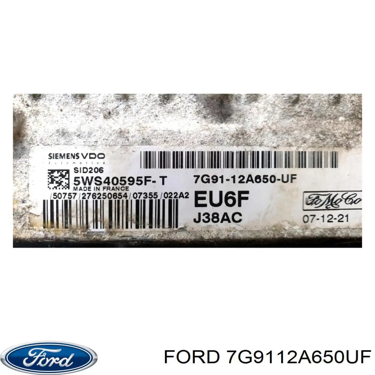 Купить 7G9112A650UF Ford 