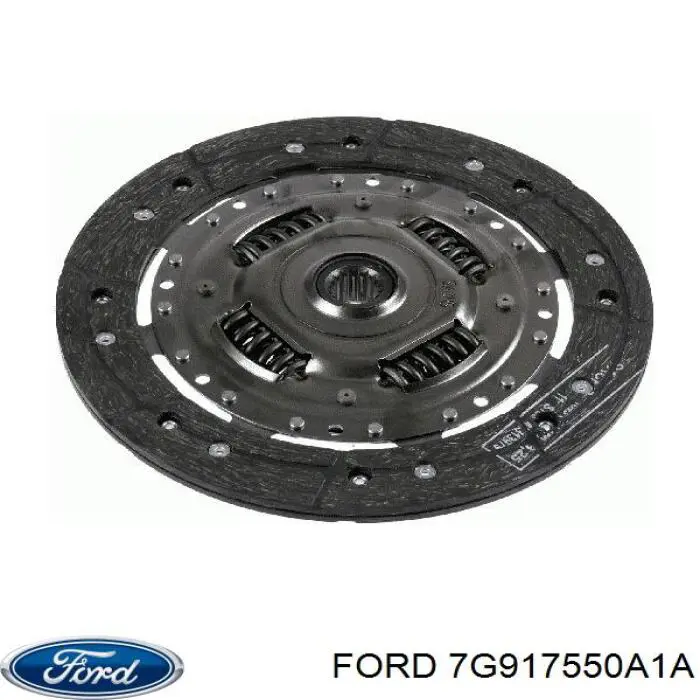 7G917550A1A Ford диск сцепления