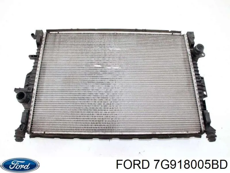 7G918005BD Ford радиатор