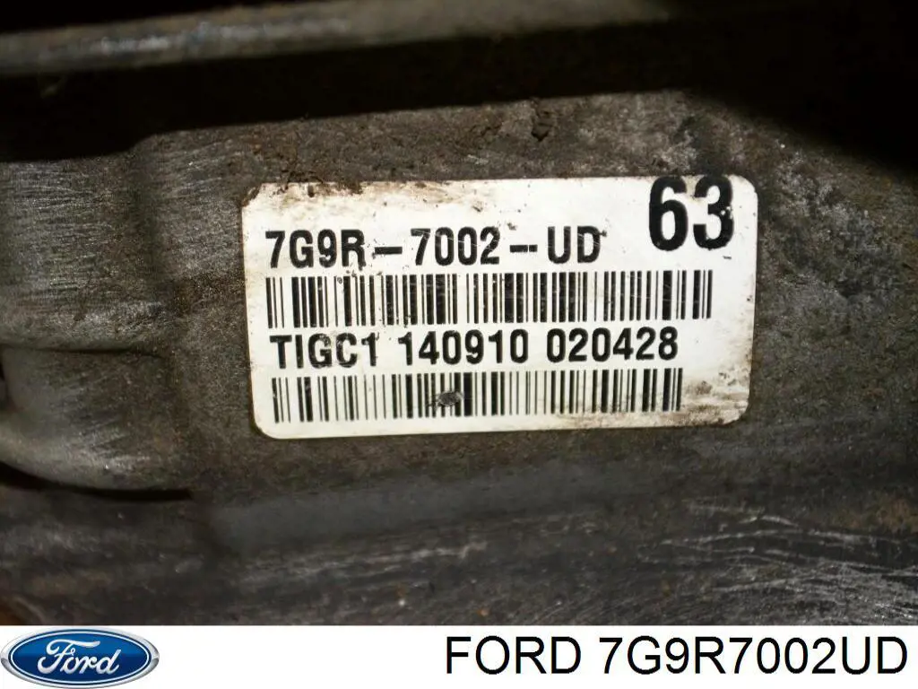 Купить AG9R7002UCE Ford МКПП в сборе
