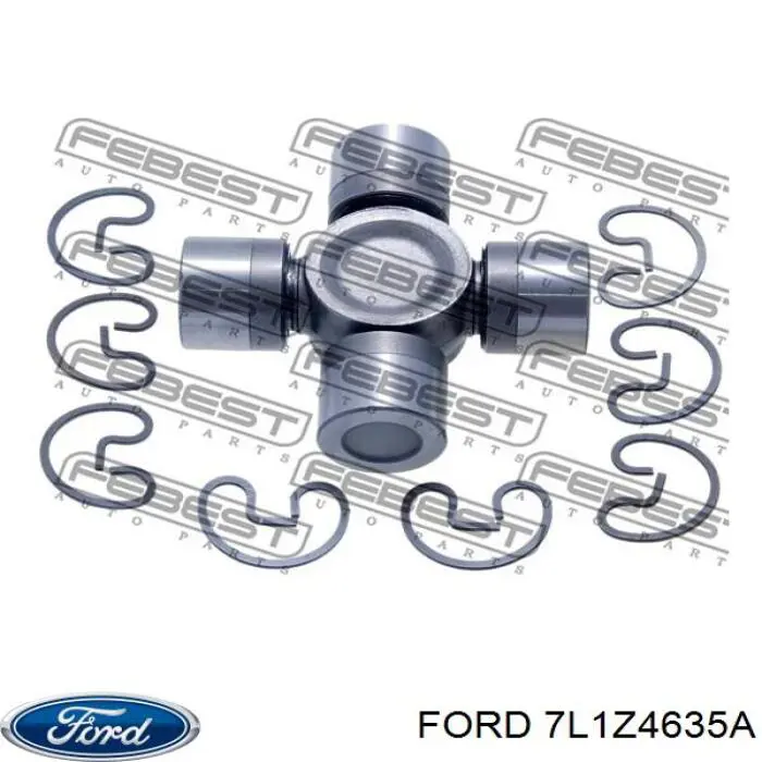 Крестовина карданного вала заднего 7L1Z4635A Ford