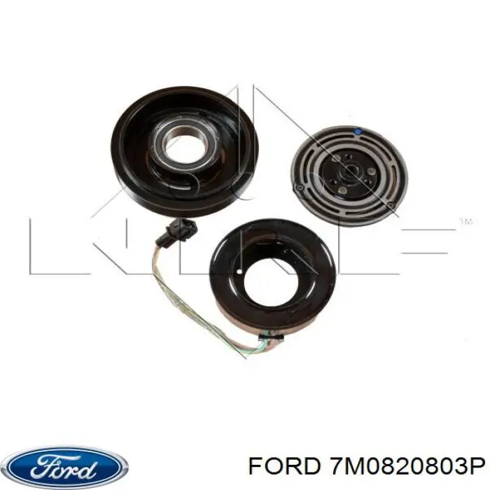 Купить 7M0820803P Ford Компрессор климатической установки