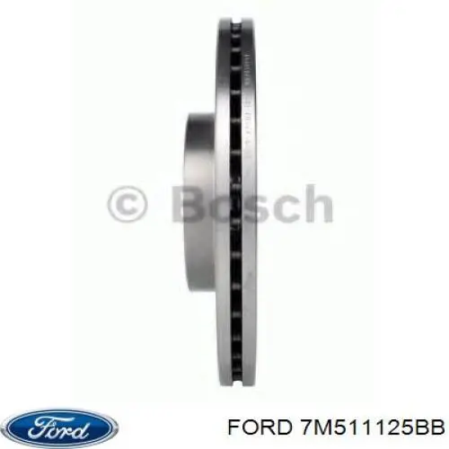 Передние тормозные диски 7M511125BB Ford