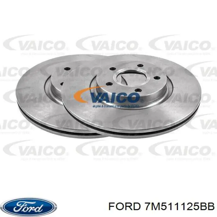 Передний тормозной диск Ford 7M511125BB