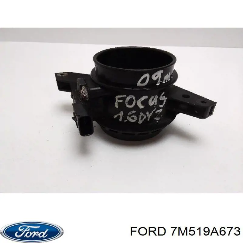 Патрубок воздушный, расходомера воздуха на Ford Focus II 