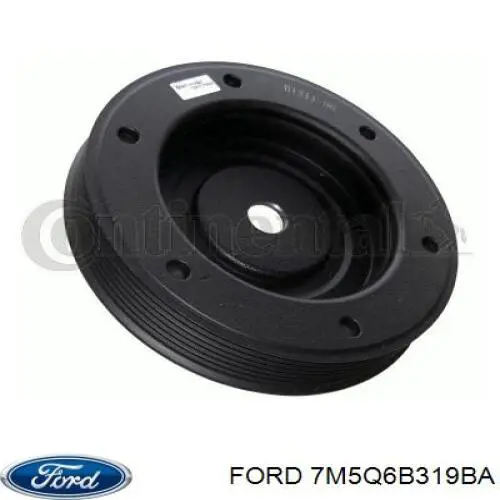 Купить 7M5Q6B319BA Ford Шкив-демпфер коленвала