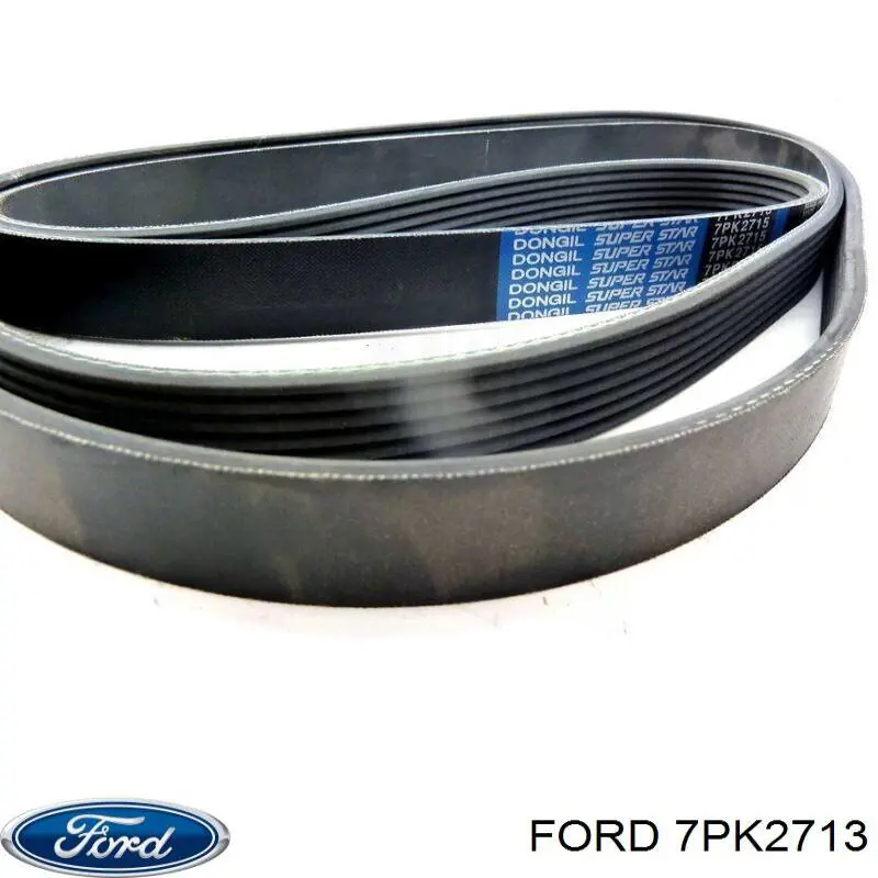 Купить 7PK2713 Ford Ремень генератора