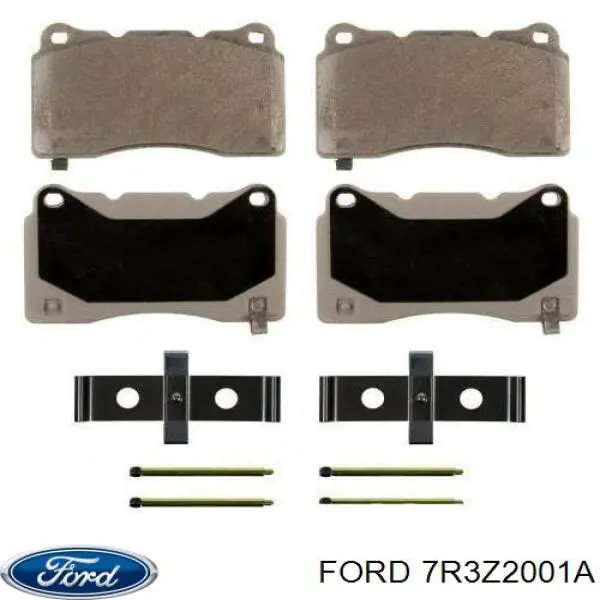 7R3Z2001A Ford Колодки передние