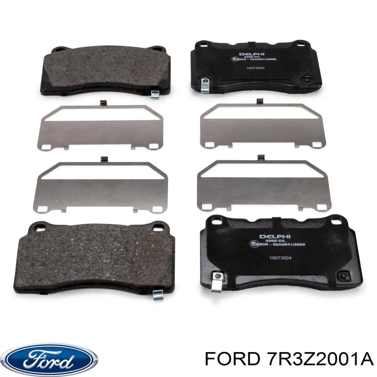 Купить 7R3Z2001A Ford Колодки тормозные