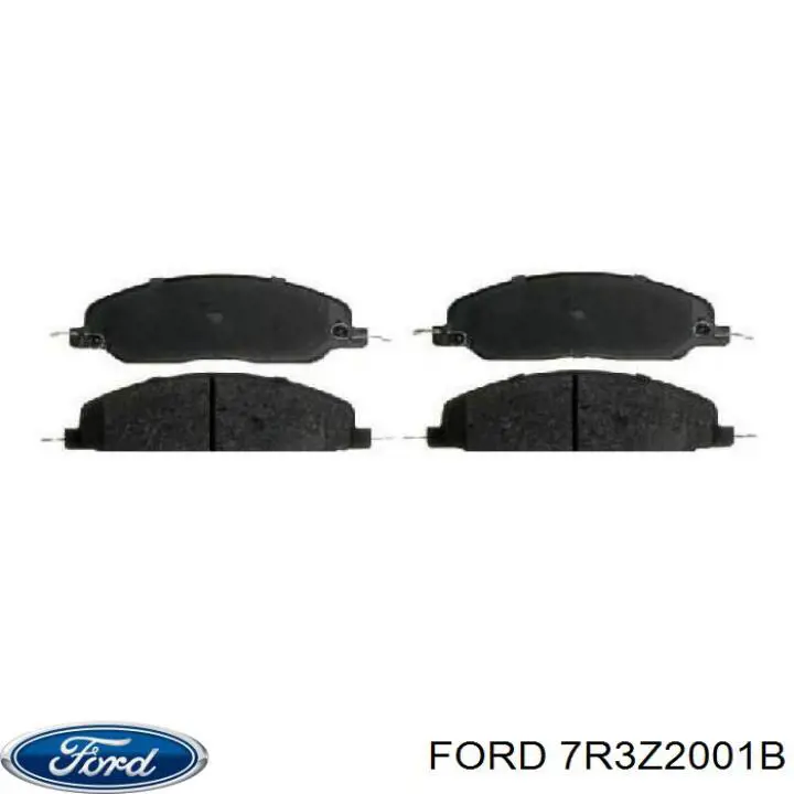 Купить 7R3Z2001B Ford Колодки тормозные