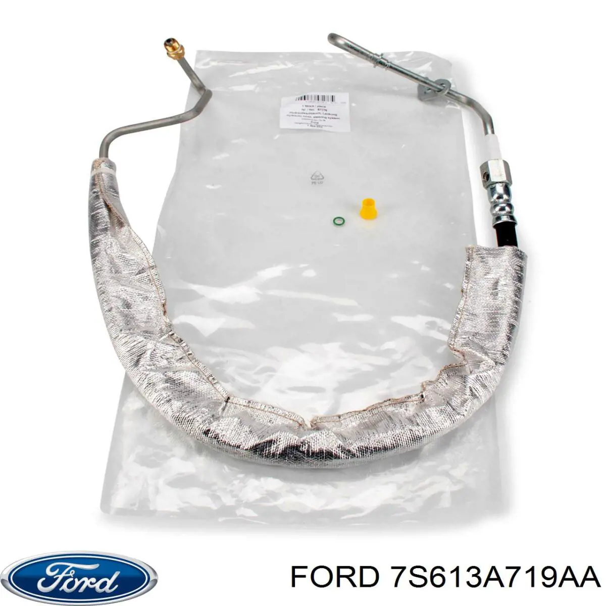 Купить 7S613A719AA Ford Шланг ГУР высокого давления