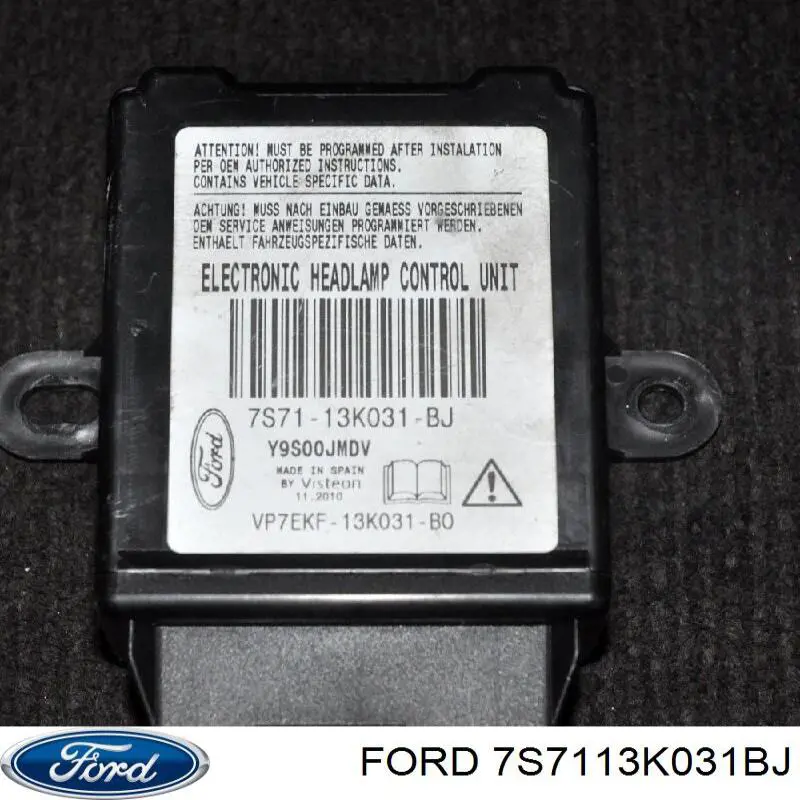 7S7113K031BE Ford corretor da luz