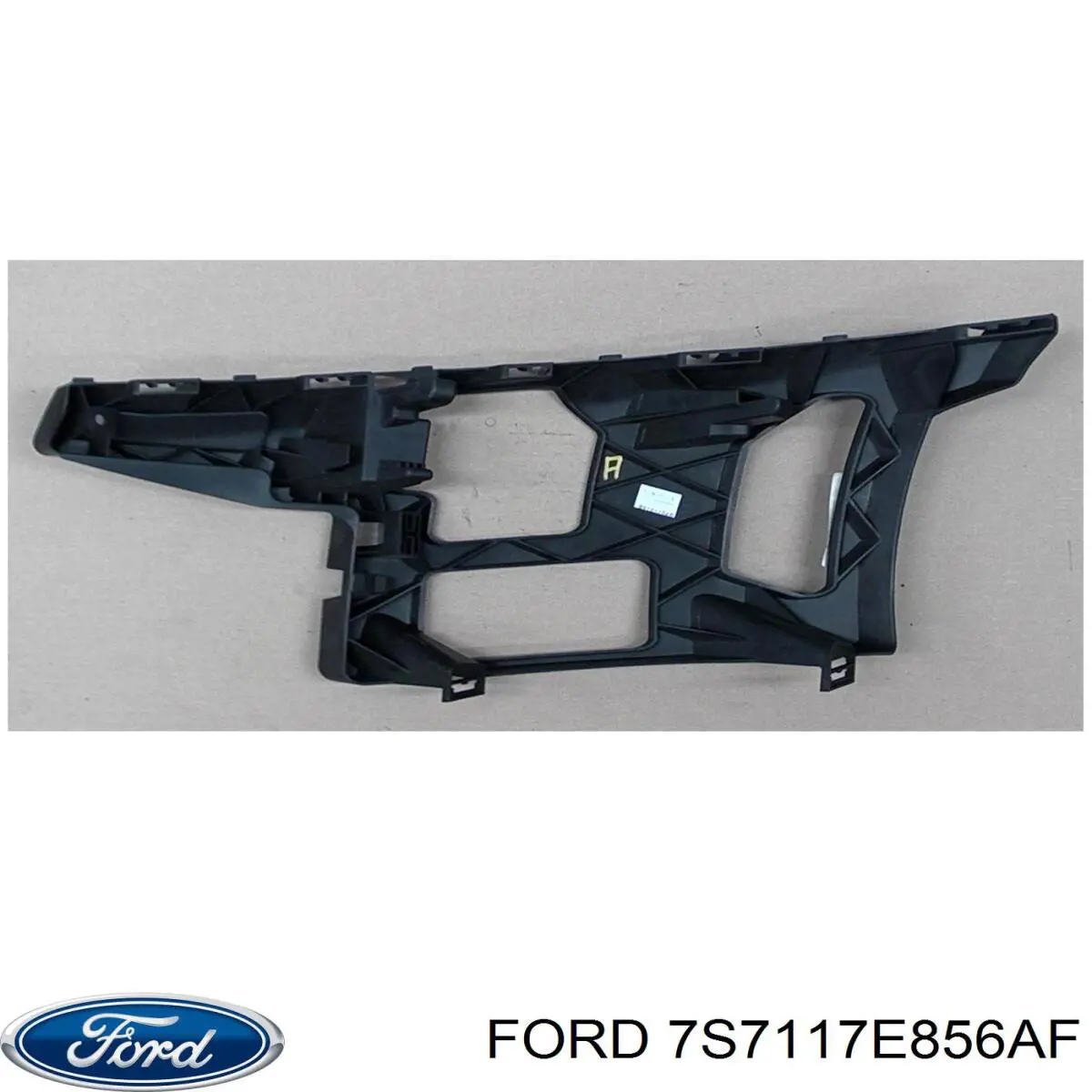 Кронштейн бампера переднего правый 7S7117E856AF Ford