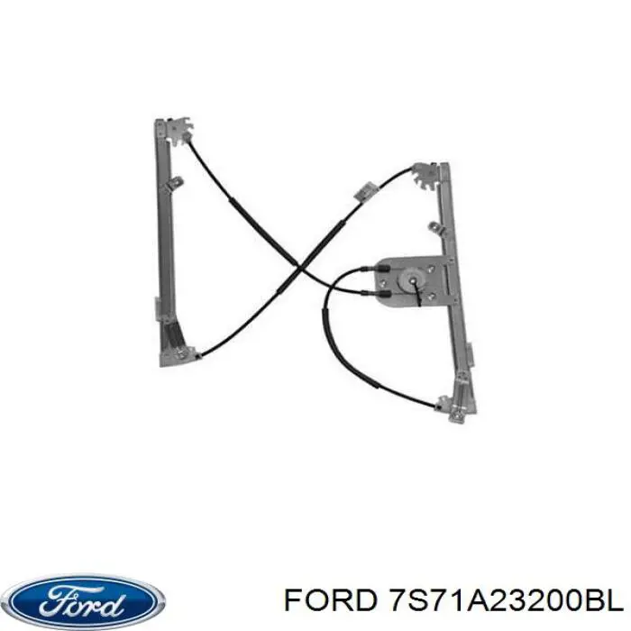 7S71A23200BL Ford Механизм подъема стекол