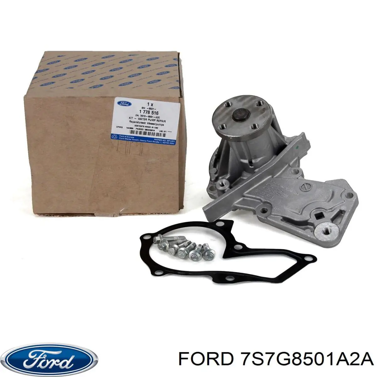 Купить 7S7G8501A2A Ford Насос охлаждения