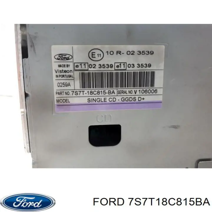Купить 7S7T18C815BA Ford 