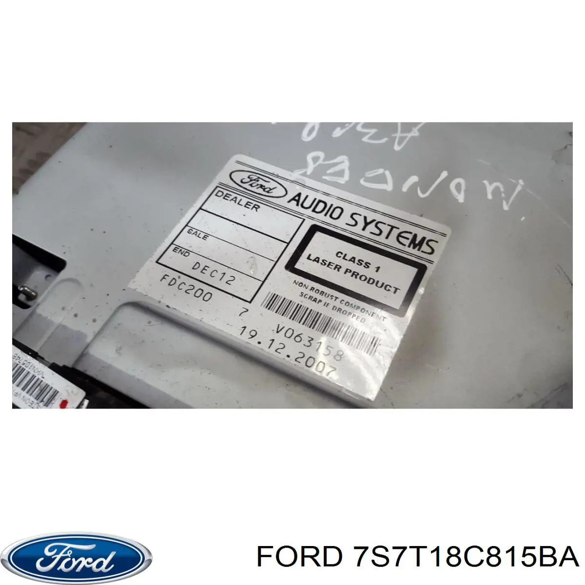 7S7T18C815BA Ford 