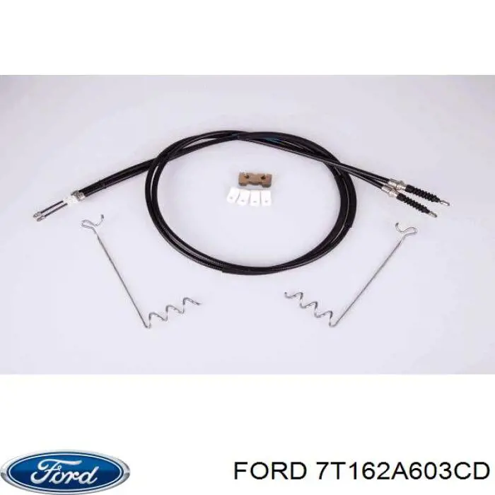 Задний трос ручника Ford 7T162A603CD цена, от 28.16 USD